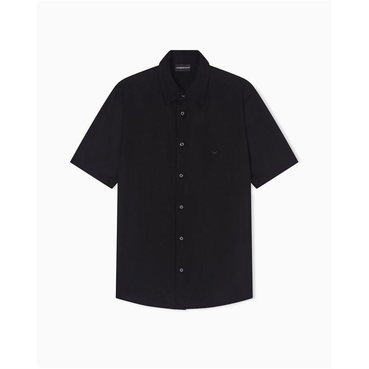Emporio Armani Men's Black Shirt in Size M, Sports Direct