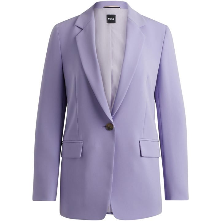 Boss Women's Purple Jocaluah Suit Jacket in Size 12, Sports Direct