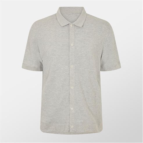 Ted Baker - Men's Short-Sleeve Plain Shirt