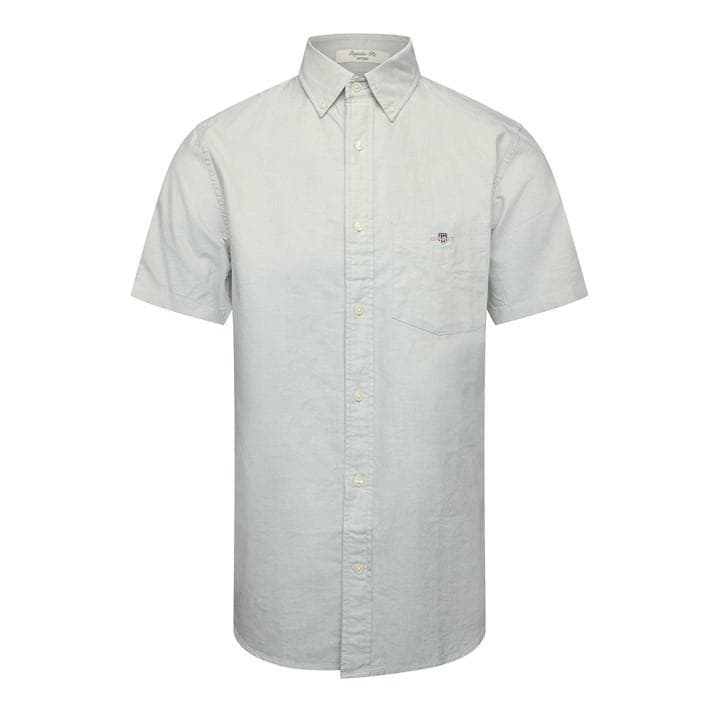 Gant Men's Green Reg Classic Oxf Sn64 in Size XL, Sports Direct