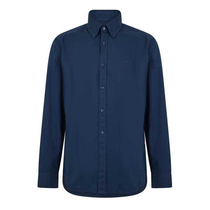 Boss Men's Blue Rickert  10275448 01 Oxford Shirt in Size M, Sports Direct