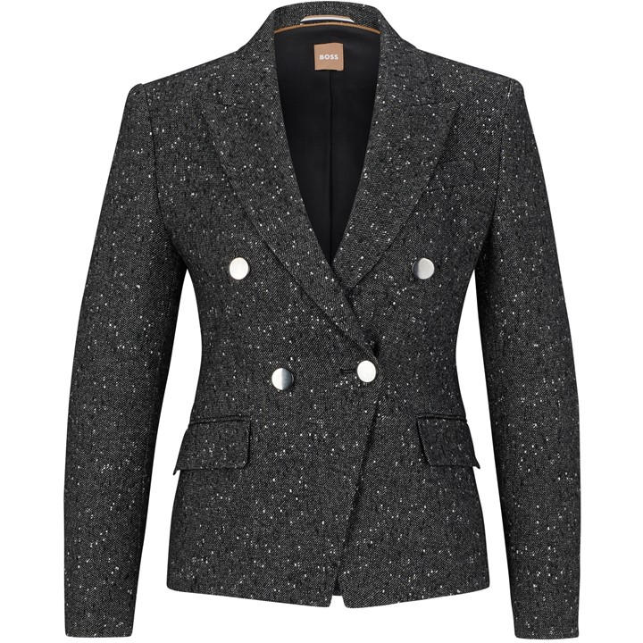 Boss Women's  Jocanah Suit Jacket in Size 10, Sports Direct