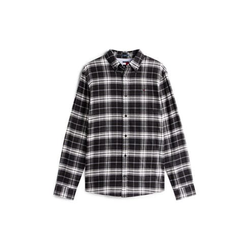 Tommy Jeans - Men's TJ Flannel Long Sleeve Patterned Shirt