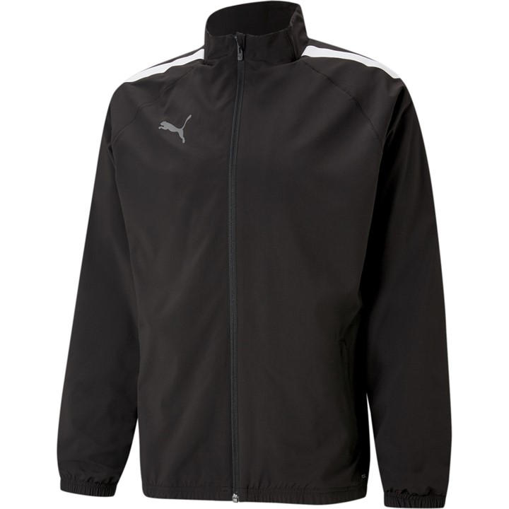 Puma Men's Black Teamliga Sideline Jacket Tracksuit Top in Size M, Sports Direct