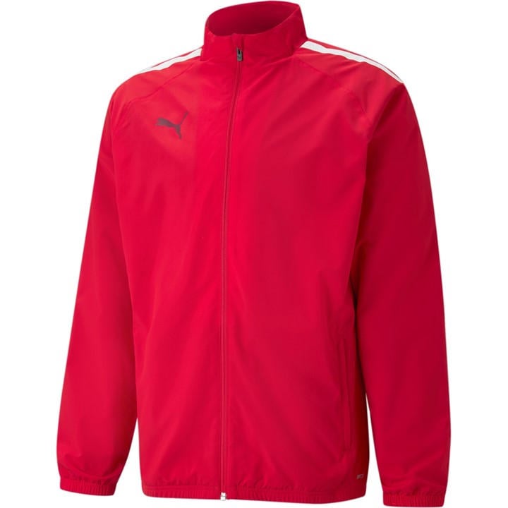Puma Men' Red Teamliga Sideline Jacket Tracksuit Top in Size S, Sports Direct