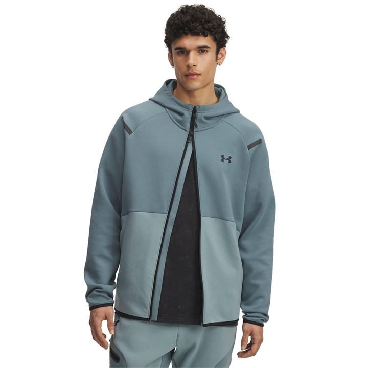 Under Armour Men's Blue Unstoppable Full-Zip Fleece in Size M, Sports Direct