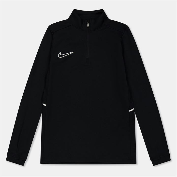 Nike  Kids Black Academy Drill Top  in Size 7 - 8 Years, Sports Direct