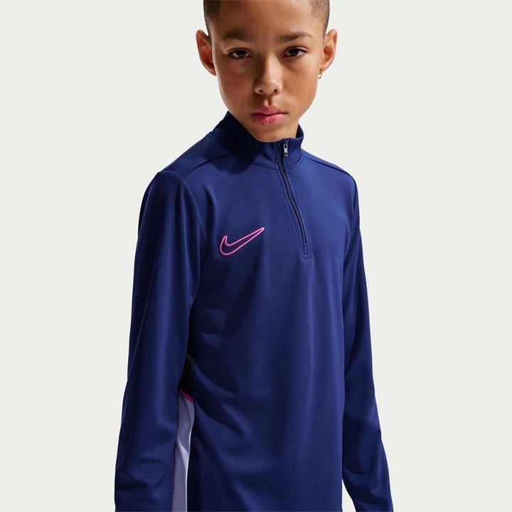 Nike  Kids Blue Academy Drill Top  in Size 13 - 14 Years, Sports Direct