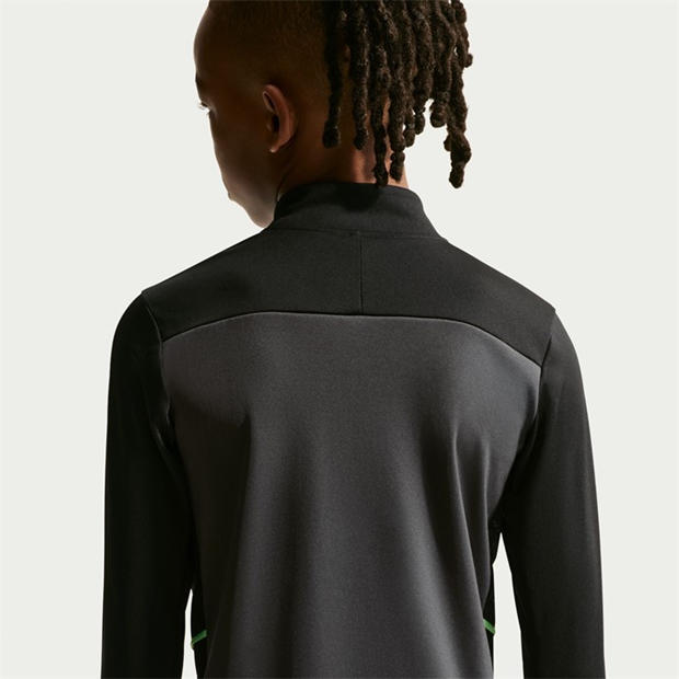 Grey/Blk/Grn - Nike - Academy Drill Top Juniors
