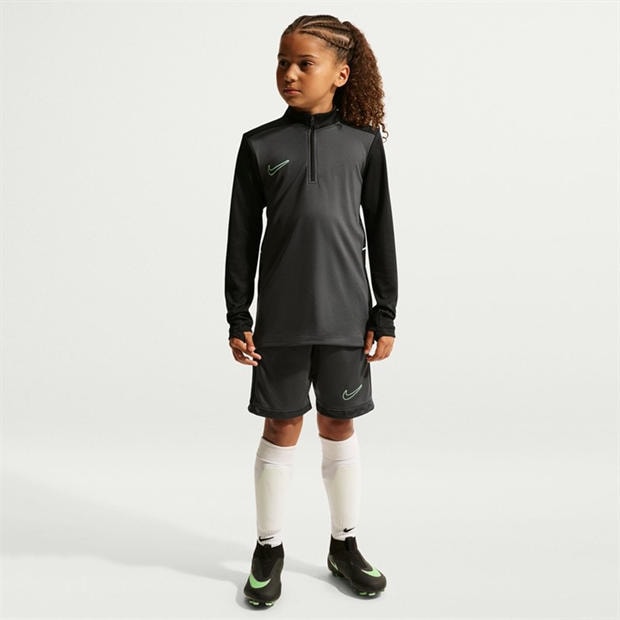 Grey/Blk/Grn - Nike - Academy Drill Top Juniors