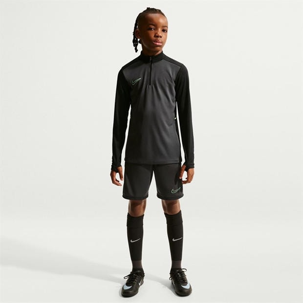 Grey/Blk/Grn - Nike - Academy Drill Top Juniors