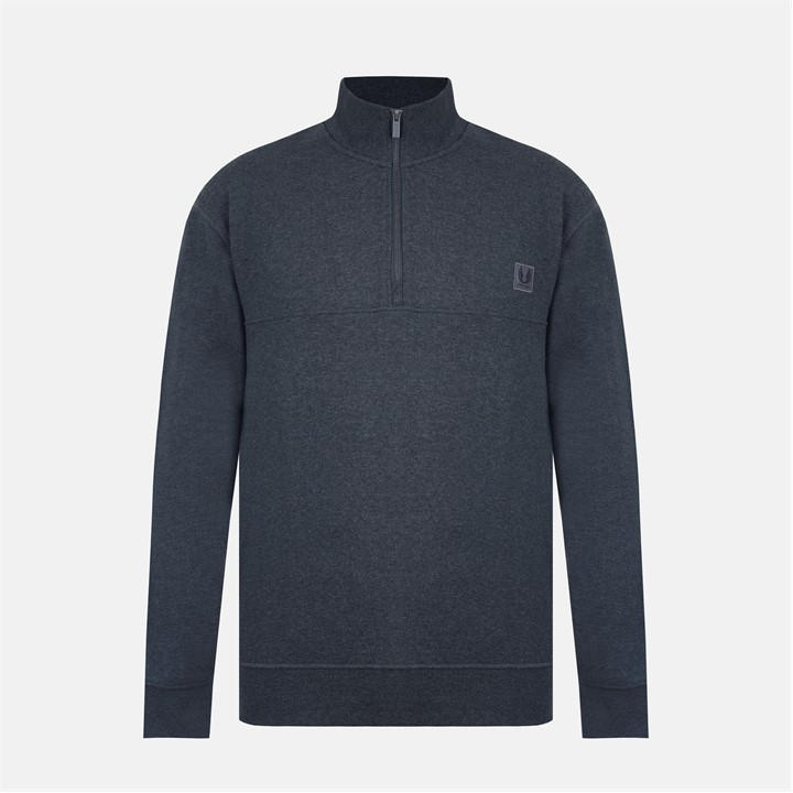 Firetrap Men's Grey 1/4 Zip Fleece in Size 2XL, Sports Direct