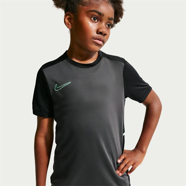 Grey/Blk/Grn - Nike - Academy Top Juniors