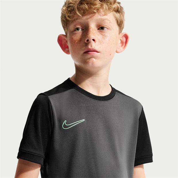 Grey/Blk/Grn - Nike - Academy Top Juniors