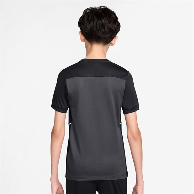 Grey/Blk/Grn - Nike - Academy Top Juniors