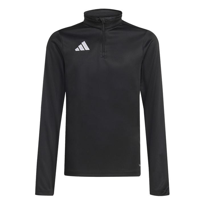 Adidas  Kids Black Entrada 22 Training Top  in Size 11 - 12 Years, Sports Direct