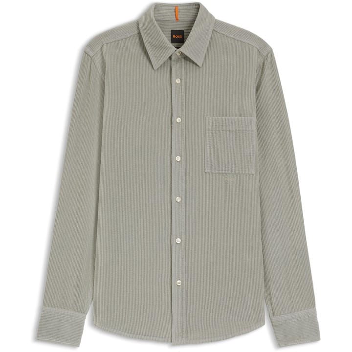 Boss Men's Green Relegant Long Sleeve Shirt in Size XL, Sports Direct