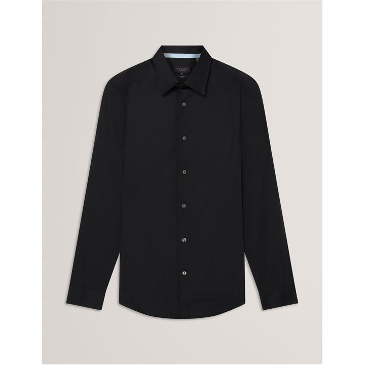 Ted Baker Men's Blue Ted Ls Cotton Shirt