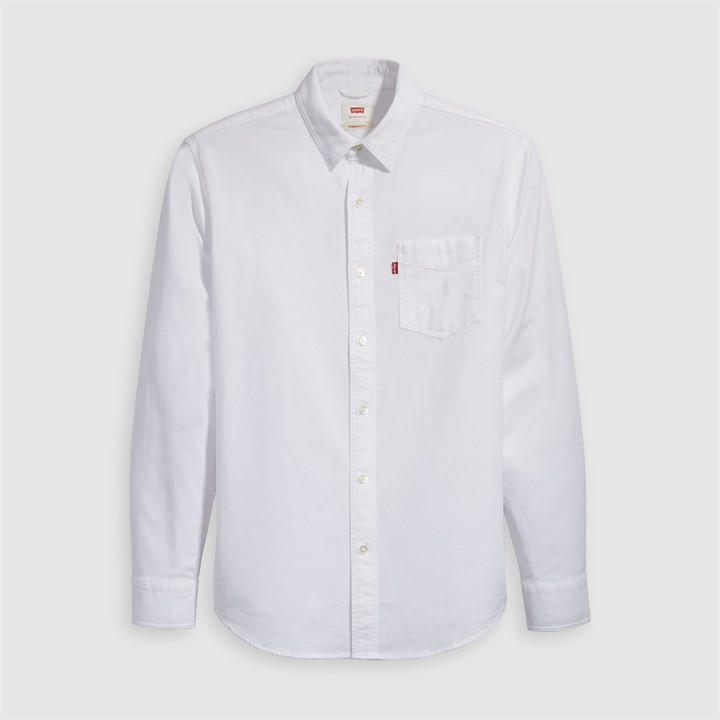 Levis Men's White Sunset Pockt O in Size L, Sports Direct