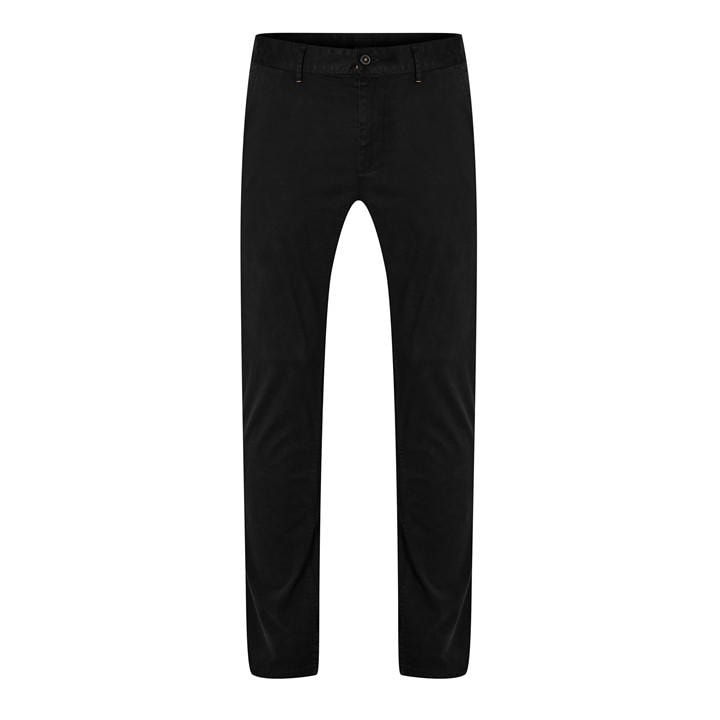 Boss Men's Black Hbo Chino Slim Trousers, Slim-Fit in Size 34 S, Sports Direct