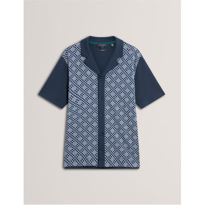 Ted Baker Men's Blue Long-Sleeve Plain Shirt in Size XL, Sports Direct