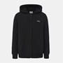 Black - Slazenger - Borg Lined Fleece Hoodie Mens