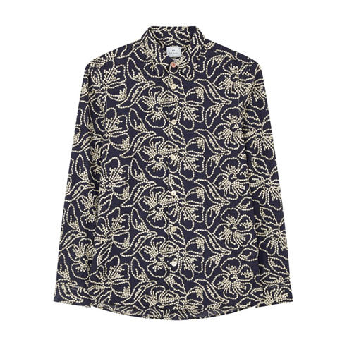 PS Paul Smith - PS Flower LS Shirt Sn61