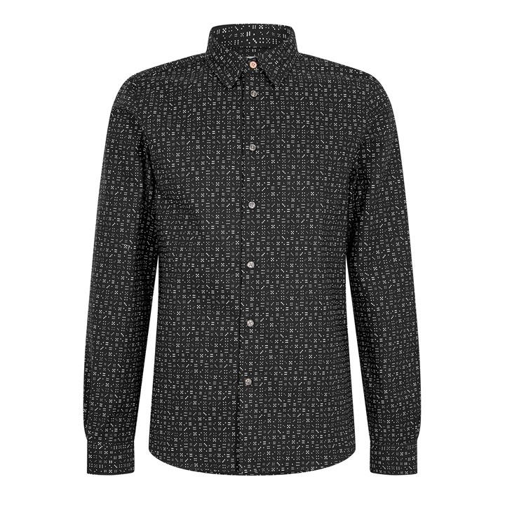 Ps Paul Smith Men's Black Ps Dice Ls Shirt Sn61 in Size M, Sports Direct