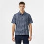 Navy - Jack Wills - Short Sleeve Printed Shirt