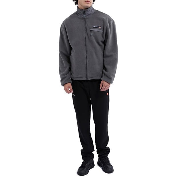 Ciemny szary - Ellesse - Men's Maseben Full-Zip Fleece