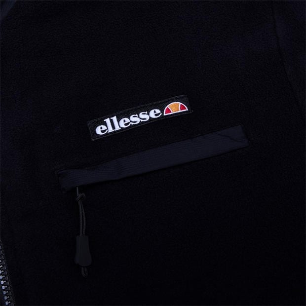 Black - Ellesse - Men's Maseben Full-Zip Fleece