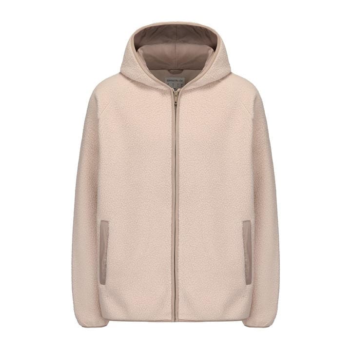 Soulcal Men's Beige Soul Full-Zip Fleece in Size M, Sports Direct
