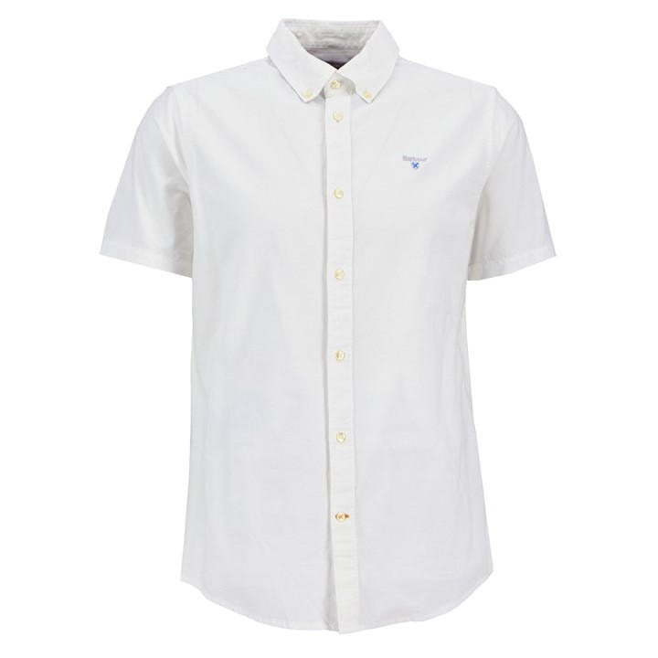 Barbour Men's White Oxtown Shirt in Size XL, Sports Direct