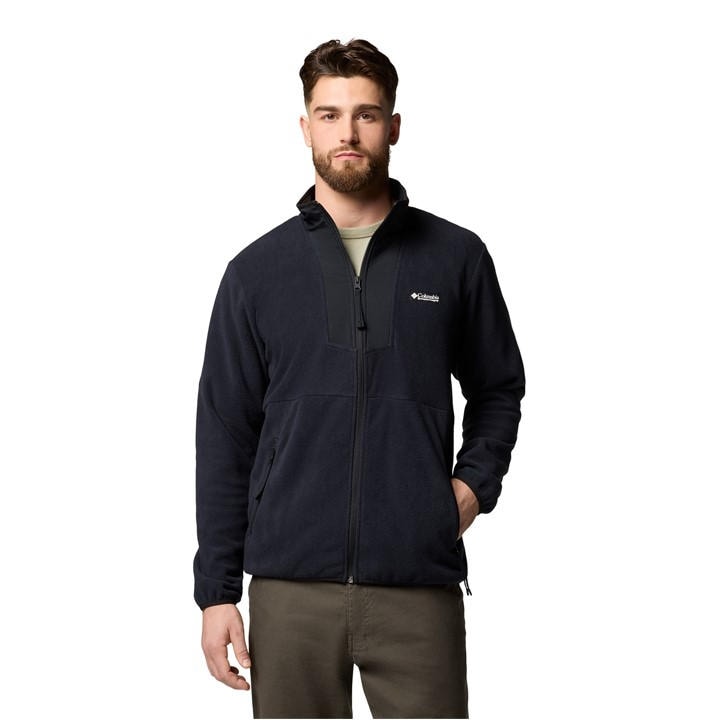 Columbia Men' Black Sequoia Grove™ Full Zip Fleece in Size S, Sports Direct