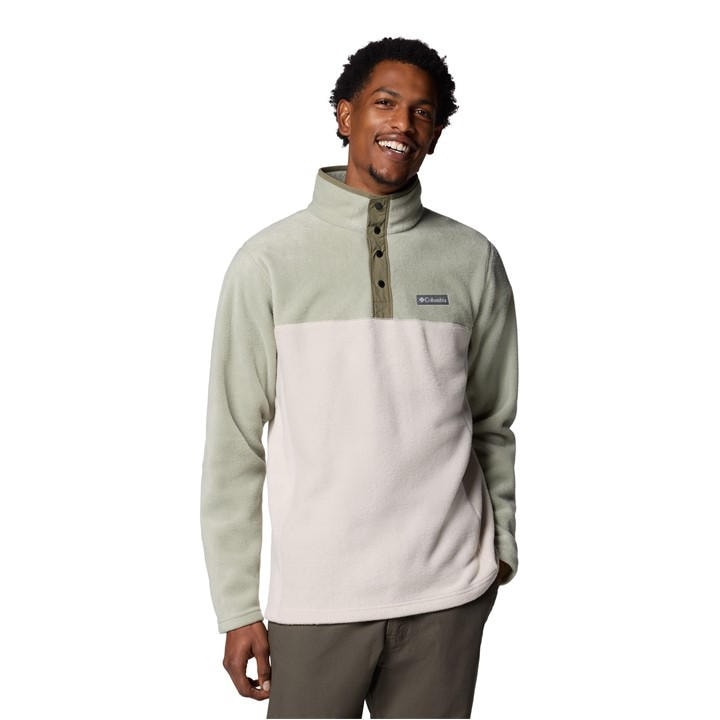 Columbia Men's Green Steens Mountain™ Half Snap Fleece in Size 2XL, Sports Direct