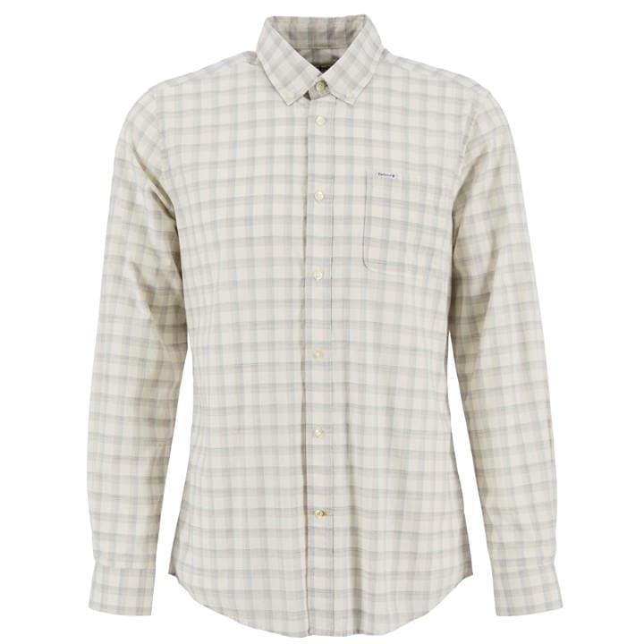 Barbour Men's Beige Patterned Short Sleeve Shirt in Size 2XL, Sports Direct