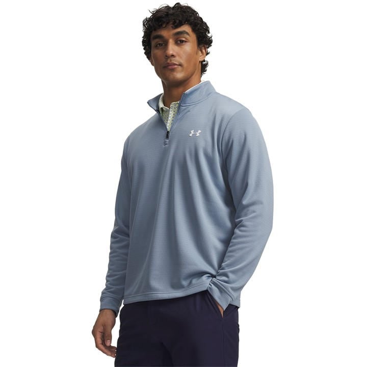 Under Armour Men's Grey 1/4 Zip Fleece in Size M, Sports Direct
