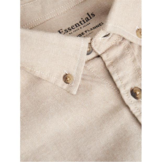 Ovsena kaša - Jack and Jones - Men's Classic Long-Sleeve Plain Shirt
