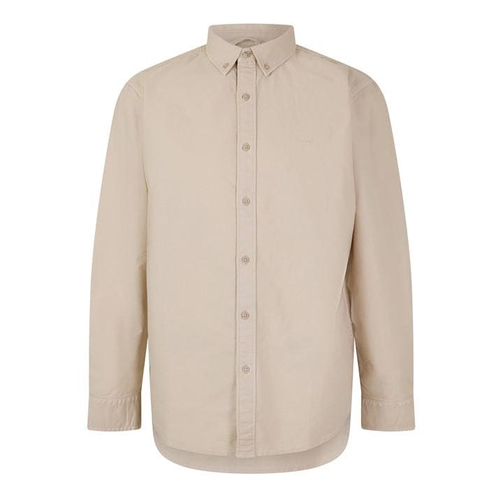 Levis Men' Beige Authentic Button Down Pumice  in Size S, Sports Direct