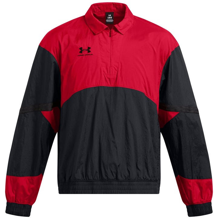 Under Armour Men's Red 96 Terra Drill Top in Size 2XL, Sports Direct