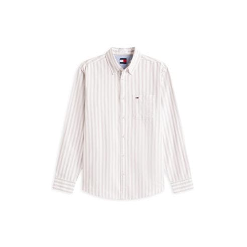 Tommy Jeans - Men's Long Sleeve Patterned Shirt