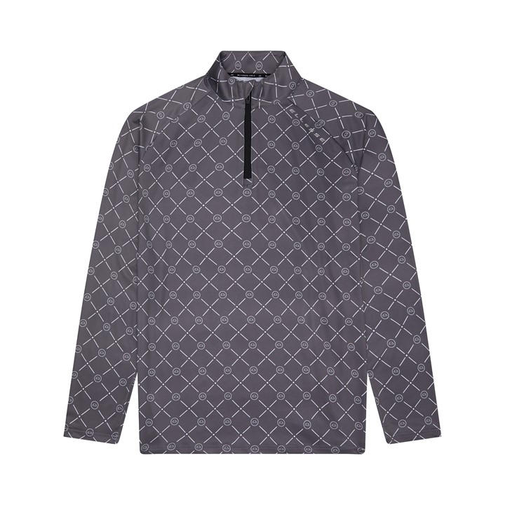 Ellesse Men's Grey Chi 1/2 Zip Fleece in Size L, Sports Direct