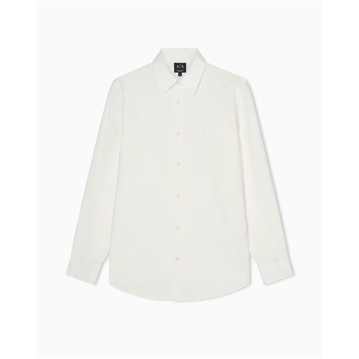 Armani Exchange Men's White Shirt in Size L, Sports Direct
