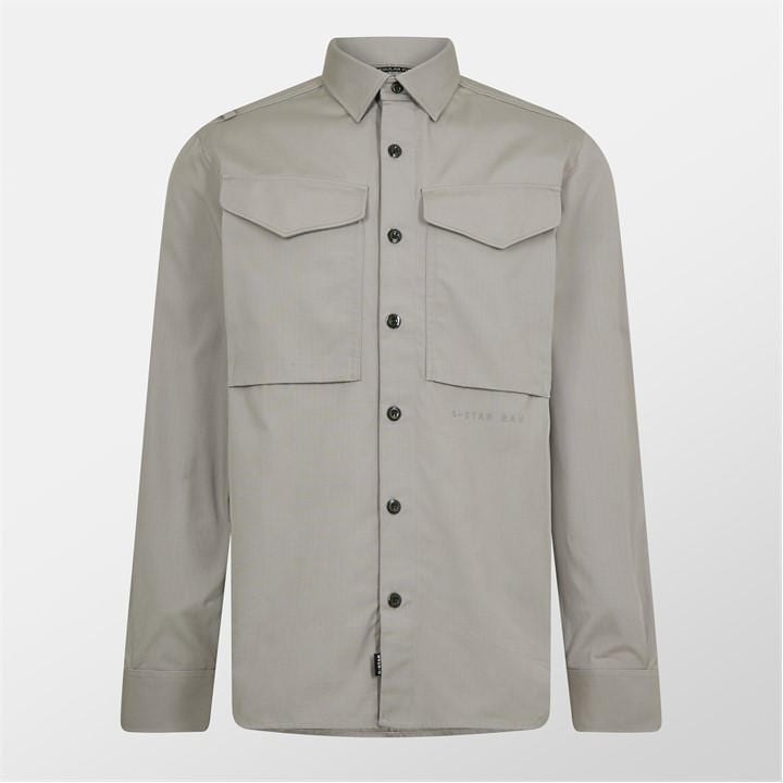 G Star Men's Grey Cargo Regular Shirt in Size M, Sports Direct