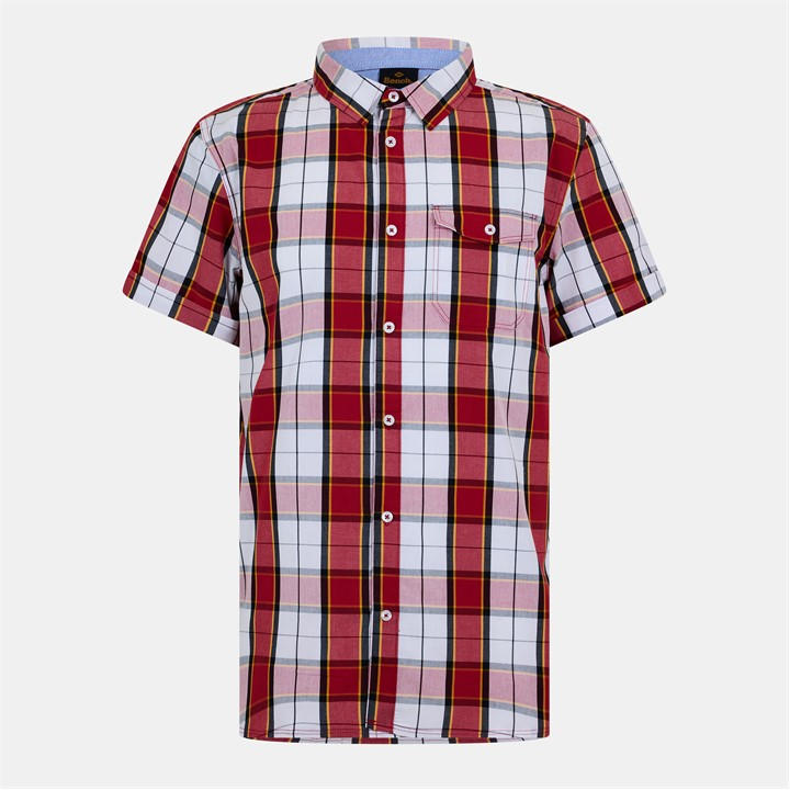 Bench Men's  Short-Sleeve Patterned Shirt in Size L, Sports Direct