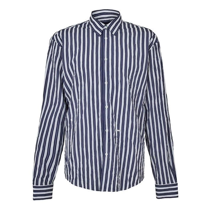 Dsquared2 Men's Blue Long Sleeve Patterned Shirt in Size L, Sports Direct