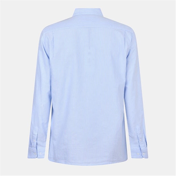 Blue/White - Peter Werth - Men's Long Sleeve Shirt