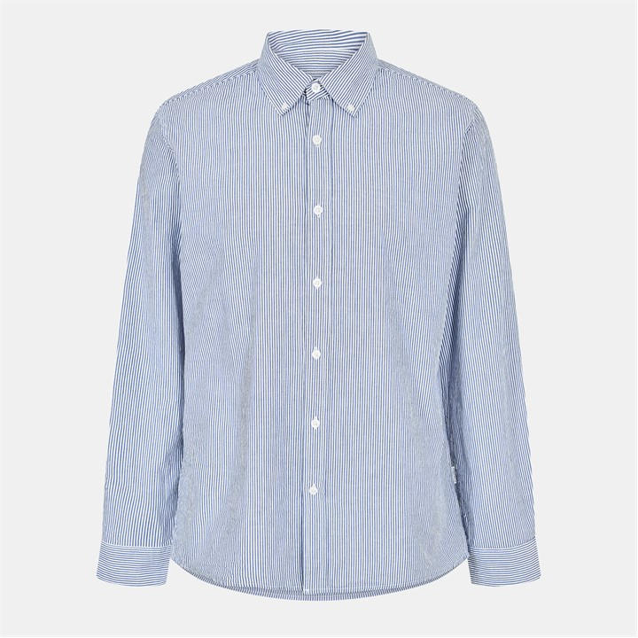 Peter Werth Men's  Long Sleeve Plain Shirt in Size XL, Sports Direct