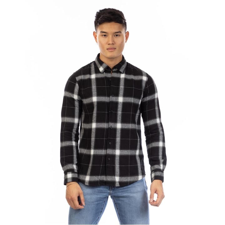 Peter Werth Men'  W Haslam Long Sleeve Plain Shirt in Size S, Sports Direct