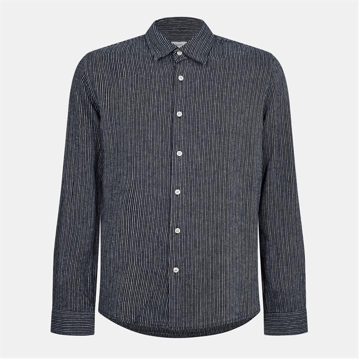 Peter Werth Men's  Long Sleeve Plain Shirt in Size XL, Sports Direct